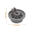 thumbnail image 5 of BQLZR 8Pcs 165314 Dishwasher Lower Rack Roller Replace 00420198 420198, 5 of 5