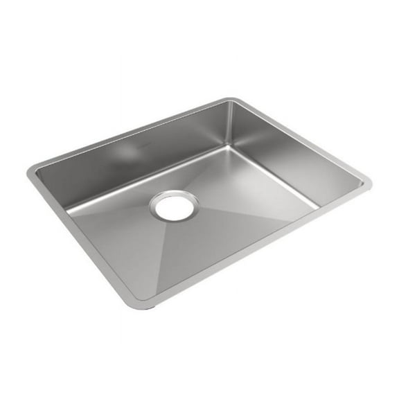 Elkay Ectruad211755 22-1/2 X 18-1/2" Crosstown Single Bowl Undermount Sink - Stainless