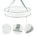 thumbnail image 4 of 1 Pc Cesta de Secado de Ropa de Capa Única Duradera para Balcón 4.72"x24.02" 44L Gris, 4 of 6