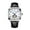 silver white black, variant on Real Tourbillon Skeleton Mechanical Hand Wind Wrist Watch Men Sapphire Crystal Diamond Business Dress Hollow Clock Man Stainless Steel Leather Wristwatch