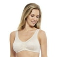thumbnail image 6 of Carole Martin Full-Freedom Comfort Bra Wireless Front Closure Style 7218 3-Packs White-Beige-Black Size 38, 6 of 10