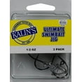 thumbnail image 6 of Kalins Freshwater Ultimate Swim Bait Soft Plastic Fishing Jig, 1/2 oz., 3pk, Lake, 6 of 8