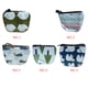 thumbnail image 5 of Jumpingount Pequeño animal fresco lienzo mini cambio monedero bolsa cremallera carteras para regalo Type6 NO6, 5 of 6
