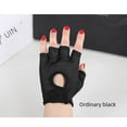 thumbnail image 4 of Guantes de medio dedo para hombre y mujer antideslizantes para ciclismo, fitness, protección solar, para llevar, para ciclistas, verano, primavera y verano, ultrafinos, 4 of 5