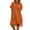 Orange, variant on gakvbuo Summer Dress for Women 2025 Homecoming Dresses Women's Casual With Pockets Summer Floral Print Dress V-Neck Mini Dresses