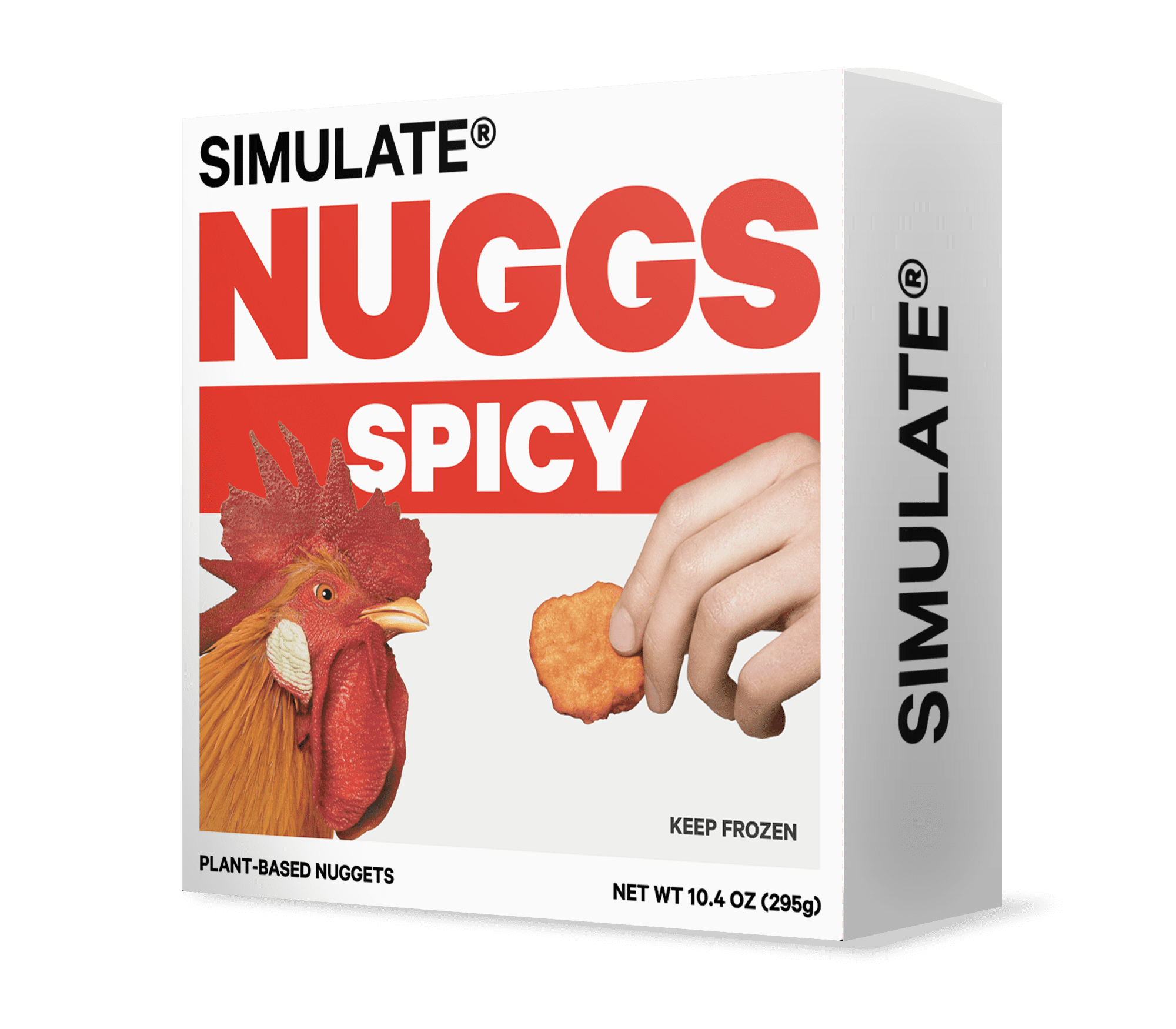 Simulate Nuggs Plant-Based Chicken Nuggets, 17 Pieces, 10.4 oz