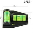 thumbnail image 1 of 2 Pack Two-Way T Shape High Precision Mini Level Bubble Level For Caravan, 1 of 4