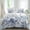 Gray Blue, variant on Navy Blue Octopus Nautical Set of 4 Bedding Quilt Covers, Coastal Summer Ocean Coral Starfish 4-Piece Bed Sheet Set with Extra Soft Bed Sheets Quilt Cover Pillowcase, Queen