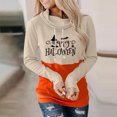 thumbnail image 2 of Sudadera para mujer Otoño Sudaderas Moda Casual Festival Impreso Blusa de manga larga Cuello de pila Pullover Tops Sudadera Odeerbi ODB-5, 2 of 6
