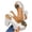 White, variant on Tbopshirt Summer Heeled Sandals for Women with Arch Support Block Heel Open Toe Casual for Wedding Party
