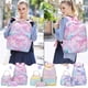 thumbnail image 1 of Xihbxyly Mochila con Degradado, Ligera y Resistente Al Agua, Incluye Bolsa para El Almuerzo y Estuche para Bolígrafos, Cómodas Correas Acolchadas para Los Hombros, Ideal para Viajes y Escuela, Ideal, 1 of 6