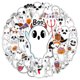 thumbnail image 5 of Pegatinas Funnys Ghosts de vinilo impermeable para anime, 50 unidades/lote, 5 of 5
