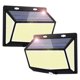 thumbnail image 1 of 2 luces impermeables al aire libre solares del jardín solar de la luz de tres lados de la inducción del cuerpo humano ER, 1 of 5