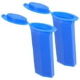 thumbnail image 3 of KAKOWELY Glissoire de microscope de Poche 2 Pcs Support en Plastique pour microscope en Verre Mini Glissoire Ovale Conteneur de Stockage d'Échantillons pour microscope, 3 of 4