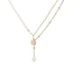 thumbnail image 5 of Natural Freshwater Pearl Necklace 14K Gold plated Beauty Head Multilayer Pearl Necklace Women's Fashion Trendy All-match Pendant---Product code 55892, 5 of 5
