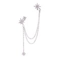 thumbnail image 1 of Pendientes de plata de ley 925 con diseño de estrella Sailing, 1 of 5