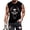 Roaring Reaper, variant on Mens Skull Tank Top Gothic Print Sleeveless Crew Neck Gym Athletic Workout Tops for Fitness Vacation Beach