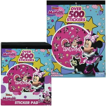 Minnie Mouse Large 6 Sheet Sticker Book with Over 500 Stickers