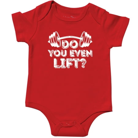 

Do You Even Lift Bro T-Shirt Funny Baby Clothes Red 6-12 mo