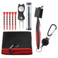 thumbnail image 3 of de limpieza para palos de Golf, herramienta de reparación, regalo profesional para golfistas, cepillo limpiador para palos de Golf, toalla de Golf Rojo, 3 of 8