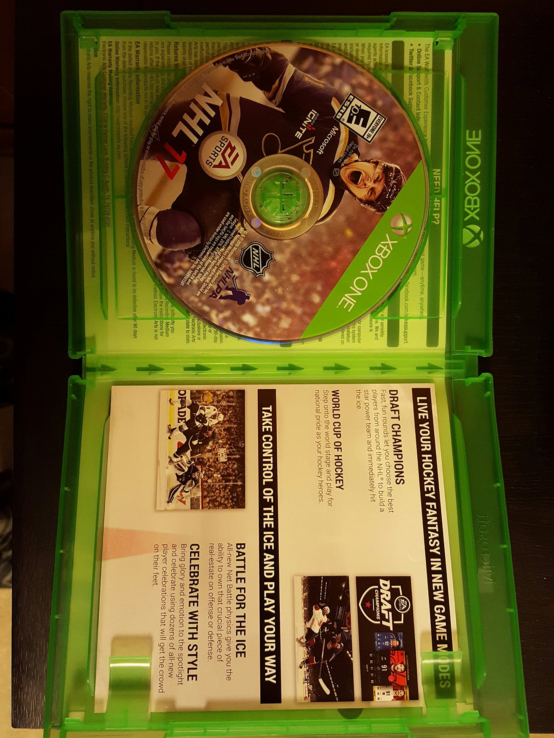 NHL 17, Electronic Arts, Xbox One, 014633368918 - Walmart.com