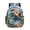 Cartoon Otter, variant on FKELYI Vintage Sunflower Bee Print 17 Inch School Backpack for Boys Spacious Book Bag with Multi Pockets Girls Schoolbag Lightweight Travel Bags for Teen Children