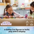 thumbnail image 3 of LEGO Gabby’s Dollhouse Gabby’s Brick-Built Cat Friends Building Toy for Girls & Boys - Pretend Play Set W/6 Animal Toy Figures for Kids, Ages 6+ - GIft Idea for Birthdays - 11215, 3 of 8
