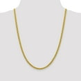 thumbnail image 2 of 14K Yellow Gold chain Spiga (Wheat) 24 in 4.15 mm 4.15mm Semi-solid Wheat, 2 of 5
