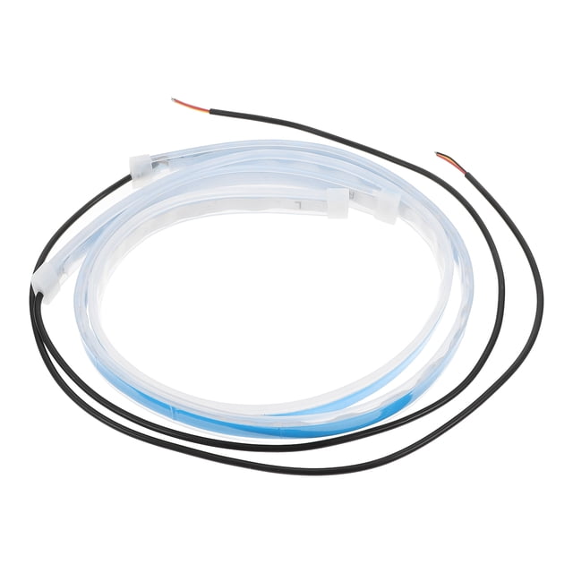 2 tiras de luces LED dinámicas para capó de coche, flexibles y flexibles