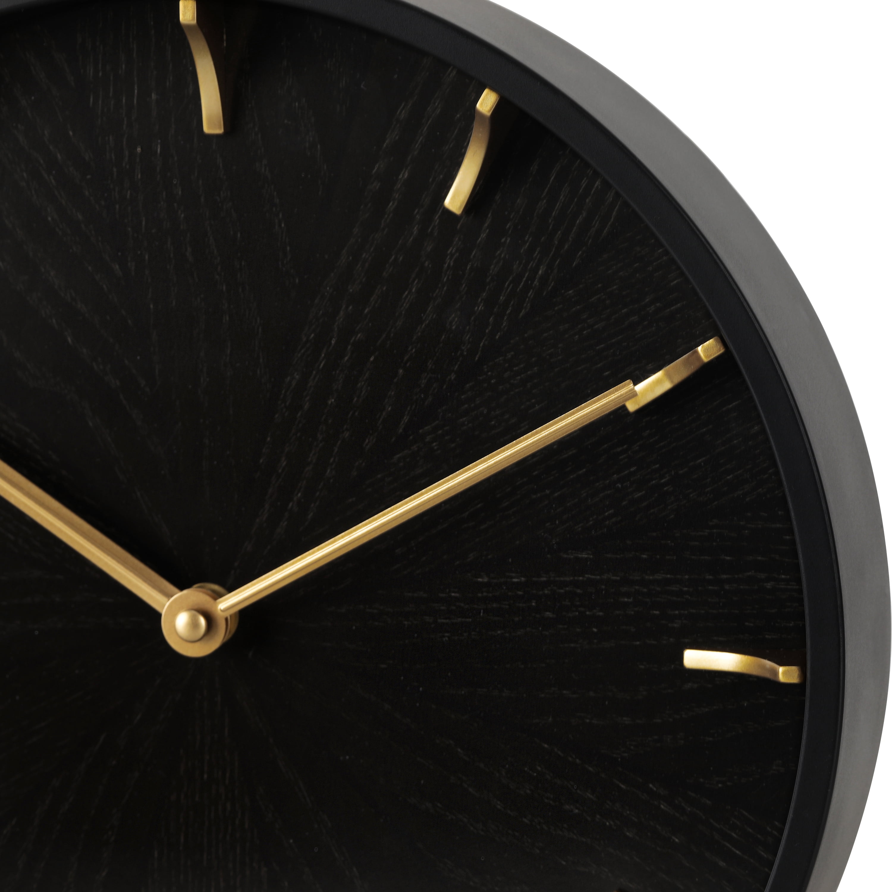 Better Homes & Gardens 11.5 Quartz Battery Modern Woodgrain Indoor Wall Clock, Easy Installation
