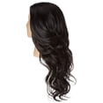 thumbnail image 3 of Freetress Equal Brazilian Natural Deep Invisible L Part Lace Front Wig DANITY (1B), 3 of 3