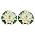 thumbnail image 4 of Flor falsa de loto artificial Ounissouiy 2Conjunto Blanco, 4 of 6