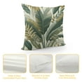 thumbnail image 4 of GOSMITH  Tropical Palm Leaves Throw Pillow Case Banana Jungle Leaf Seamless Floral Pattern Pillow Cushion Cover Home Sofa Decorative, 4 of 5