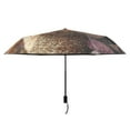 thumbnail image 2 of Alpaca with Rose Compact Sun Umbrella Windproof Travel Umbrellas for Rain Strong Portable UV Protection, 2 of 8