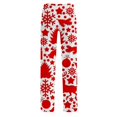 thumbnail image 4 of Lumtrix Womens Christmas Pajama Pants Loose Fit Trendy Christmas Toile Print Casual Drawstring Holiday Sleepwear Pink 3XL, 4 of 6
