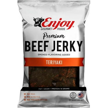 Enjoy Teriyaki Beef Jerky 3oz Resealable Bag