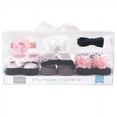 thumbnail image 2 of Hudson Baby Headband and Socks Giftset, 6-Piece, 0-9 Months, 2 of 2