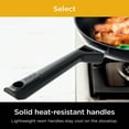 thumbnail image 5 of Ninja NeverStick Select Frying Pan, 8 Inch, Dishwasher Safe, Oven Safe up to 350F, Black, 5 of 7