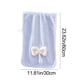 thumbnail image 3 of Accesorios de baño Toalla de lana de coral con lazo a rayas Toallas sanitarias, 3 of 6