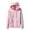 Z1125a-Pink, variant on Women's Cat Ear Hoodie, Winter Long Sleeve Casual Pullover, Unisex Couple Hooded Sweatshirt Grey,M