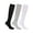 Black+Gray+White, variant on Spencer Women's Slouch Socks Knit Extra Long Scrunch Knee High Sock Leg Warmer Boot Socks for Girls (Black)