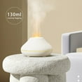 thumbnail image 2 of Gcvizuso Essential Oil Diffuser, Aroma Diffuser, -color Flame Aromatherapy Machine Simulation Flame Automatic Aromatherapy Machine USB Home Bedroom Small Humidifier, 2 of 6