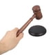 thumbnail image 4 of 1 Juego de Mazo para Juez Martillo de Subasta Juez con Base Martillo de Madera Mazo Práctico de Abogado Mazo de Juez, 4 of 5