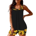 thumbnail image 2 of Haivin Women's Tankini Swimsuit, Conservative High-Waisted with Fashion Print, Two-Piece Set for Beach and Swimming, 2 of 6
