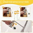 thumbnail image 3 of Premium Stainless Steel Pull-Out Kitchen Faucet with Flexible Spray Head for Effortless Sink Tasks - Durable Design , Modern Touchless Infrared Sensor Kitchen Faucet Water-Saving & Hygienic Cooking, 3 of 12