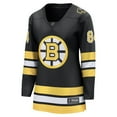 thumbnail image 2 of Women's Fanatics Tanner Jeannot Black Boston Bruins Home Breakaway Player Jersey, 2 of 3