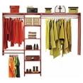 thumbnail image 2 of Cedar Green 801 Aromatic Cedar Closet Kit - Includes 14 Feet Of Shelving And 10 Feet For Hanging, 2 of 3