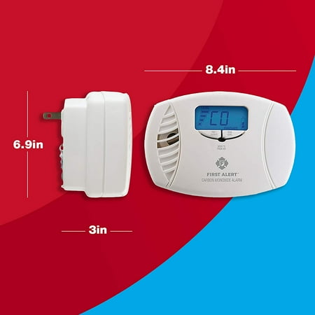 Plug-In CO Alarm w Digital Display