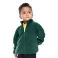 thumbnail image 3 of Classroom School Uniforms Big Kid Polar Fleece Jacket 59202, M, Hunter, 3 of 4