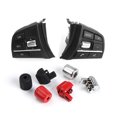 thumbnail image 2 of Scienceny Perilla de Control de la llave del volante multifunción del estilo del coche botón de la modificación del vehículo accesorios de reemplazo Vehículos, repuestos y accesorios Mis Rojo Scienceny VI020494-03, 2 of 6